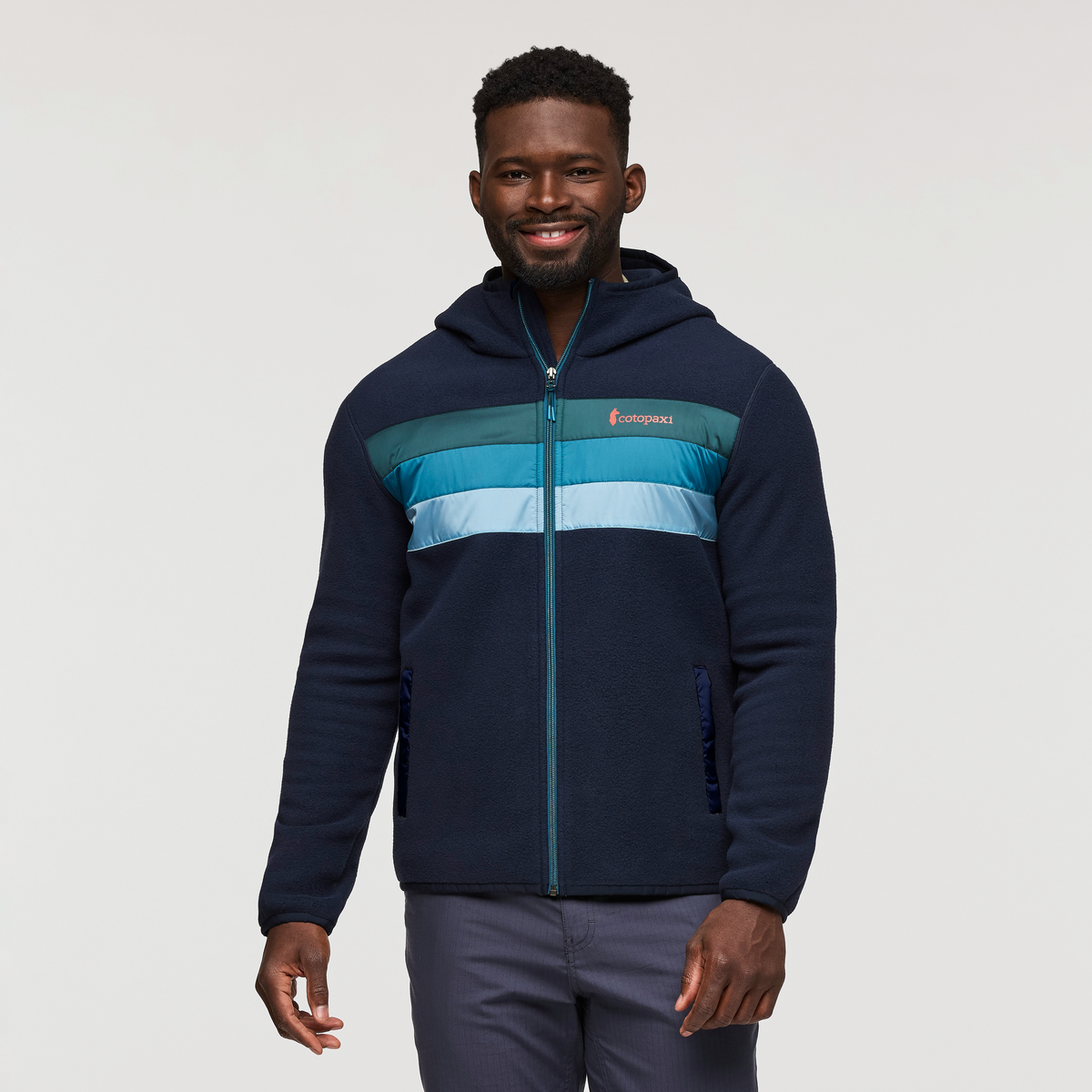 Teca Fleece Hooded Full Zip Jacket   Men's