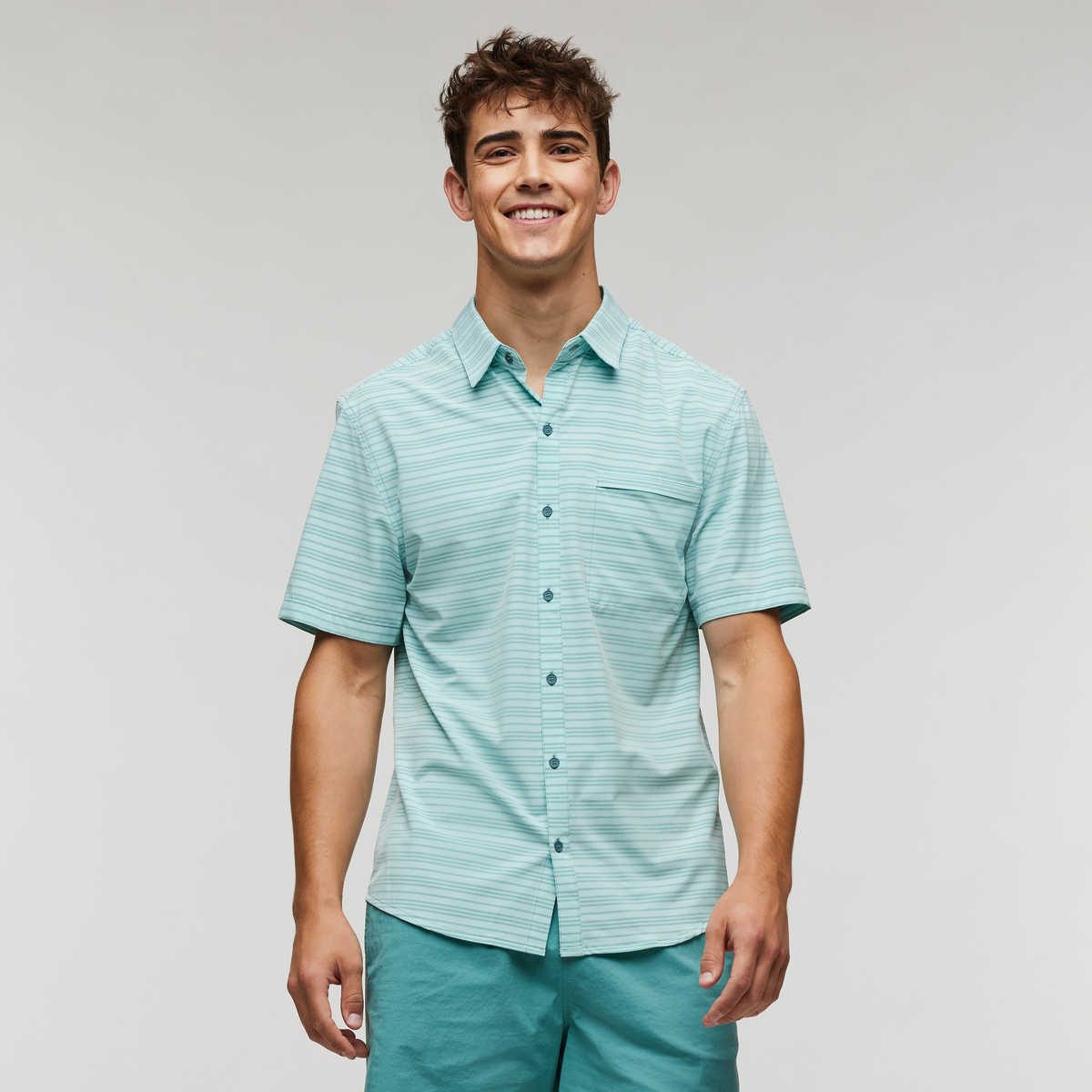 Cambio Button Up   Print   Men's