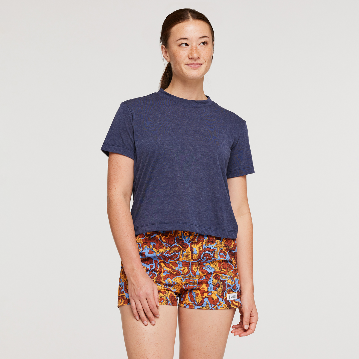 Paseo Travel Crop T Shirt   Women's
